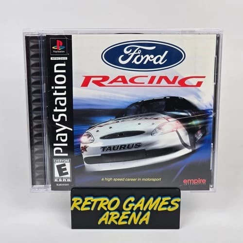 Ford Racing (PlayStation 1 PS1) CIB COMPLETE