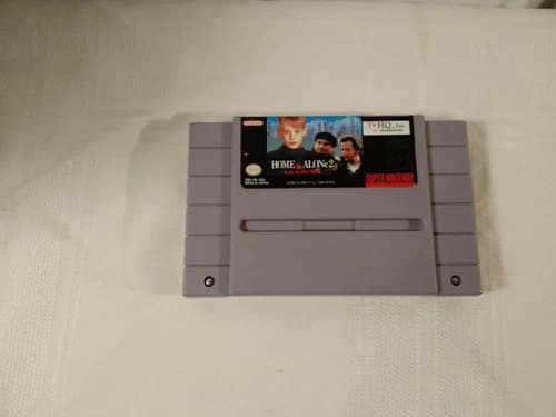 Home Alone 2: Lost in New York Super Nintendo Cartridge in acceptable condition