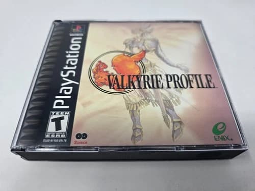 Valkyrie Profile (Sony PlayStation 1, PS1) - Complete CIB - Tested Works Great