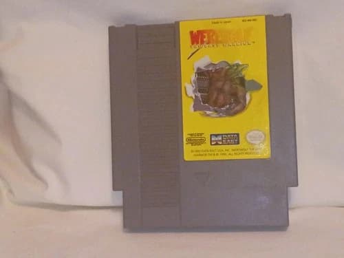 Werewolf: The Last Warrior Nintendo NES Video Game Cart Tested/Working