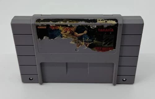 Fatal Fury (SNES, 1992) Cartridge Only Authentic - Cosmetic Flaws