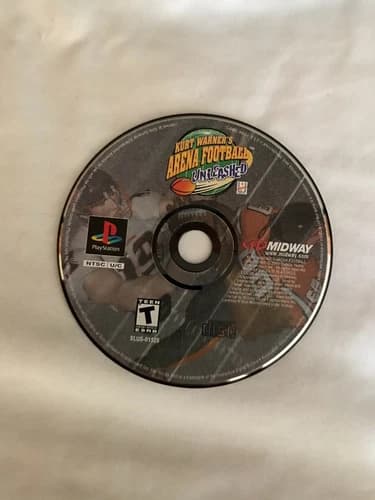 Kurt Warner's Arena Football Unleashed (Sony PlayStation 1, 2000) PS1 Disc Only