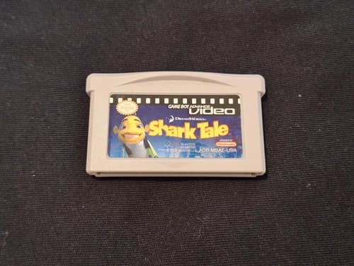 Shark Tale Nintendo GameBoy Advance Video GBA Tested Authentic