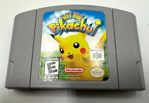Hey You, Pikachu N64 Cartridge Only Nintendo 64 Authentic Hey You Pikachu