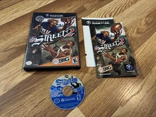 NFL Street 2 (Nintendo GameCube, 2004) CIB Complete Authentic Tested & Working