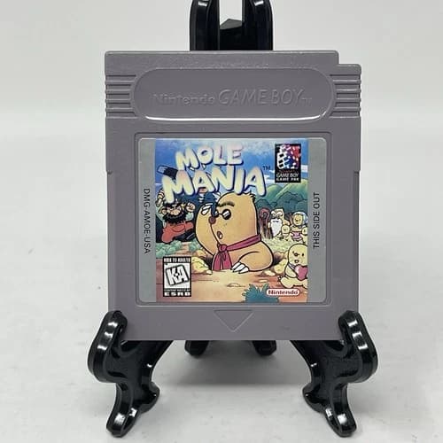 Mole Mania Nintendo Game Boy Authentic (Cart Only) - Tested & Works