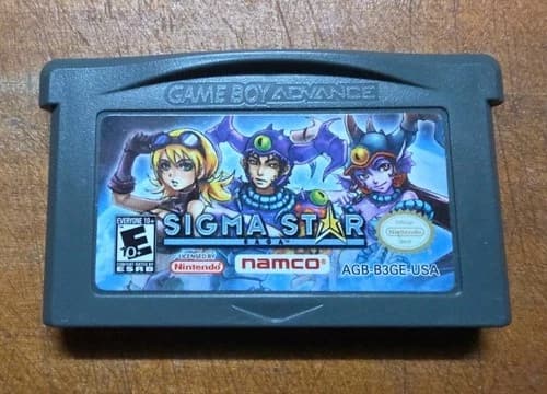 Sigma Star Saga (Nintendo Game Boy Advance, 2005) GBA Cart Only