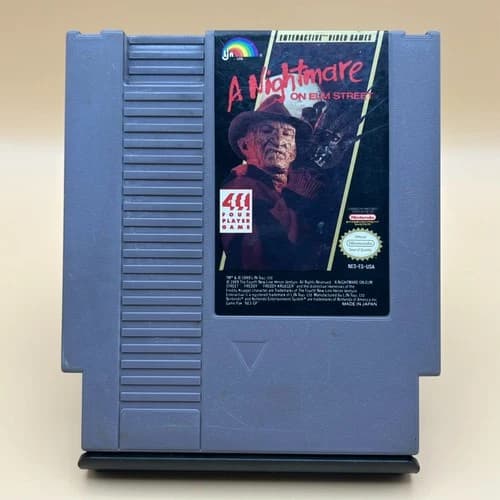 Nintendo NES Game A NIGHTMARE ON ELM STREET Authentic Vintage Tested