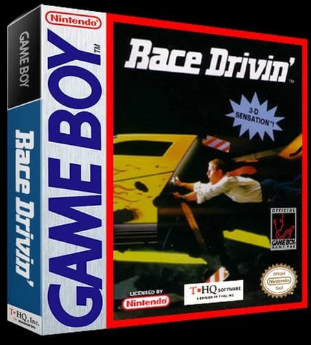 Race Drivin - Nintendo Gameboy Original cartridge TESTED