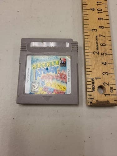 Nintendo Game Boy Tetris Attack Game Cartridge Authentic Puzzle Action Gameboy
