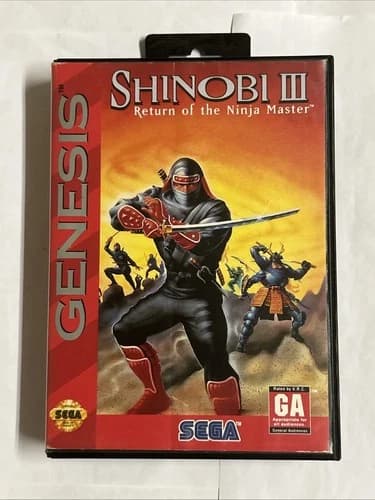 Shinobi III: Return of the Ninja Master (Sega Genesis, 1993)