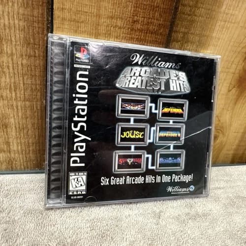 Williams Arcade's Greatest Hits (Sony PlayStation 1, PS1) -