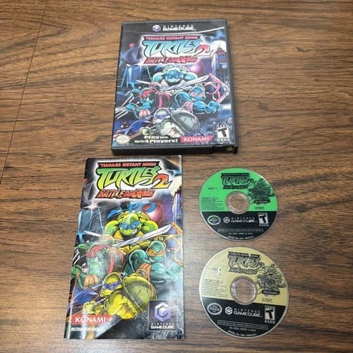 Teenage Mutant Ninja Turtles 2: BattleNexus (Nintendo GameCube, 2004) CIB