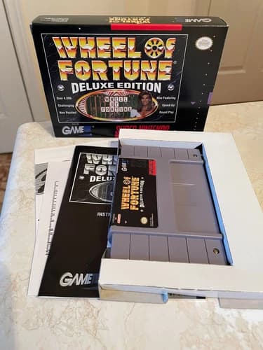 Wheel of Fortune -- Deluxe Edition (Super Nintendo Entertainment System, 1993)