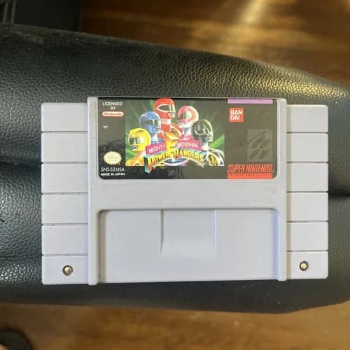 Mighty Morphin Power Rangers (Super Nintendo SNES, 1994)