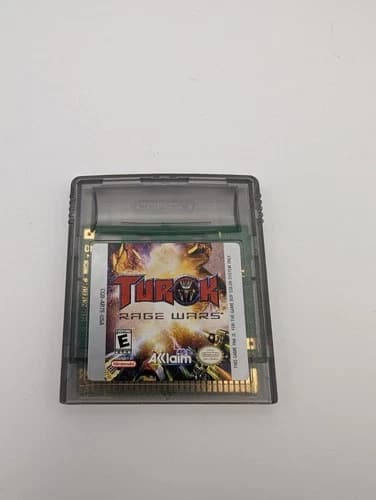 Turok: Rage Wars (Nintendo Game Boy Color, 1999) Cart Only Tested Working