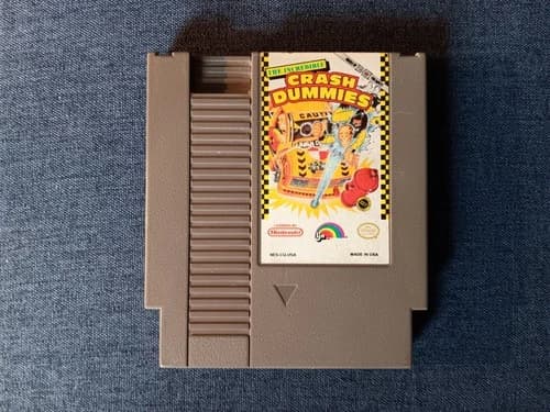 The Incredible Crash Dummies (LJN, 1993) NES Game Cart Only, Tested & Working