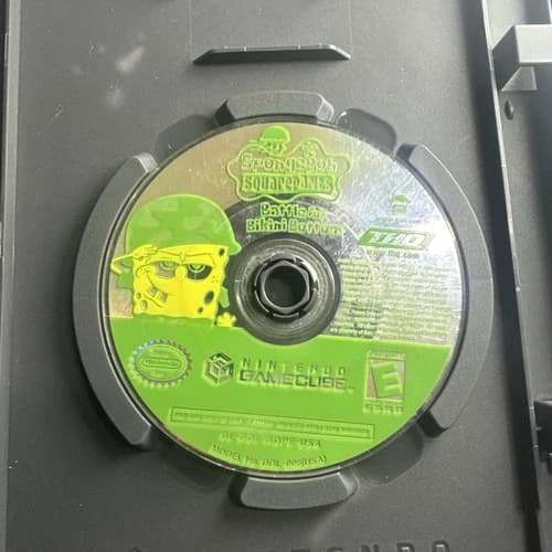 SpongeBob SquarePants: Battle for Bikini Bottom; Loose (Nintendo GameCube, 2004)