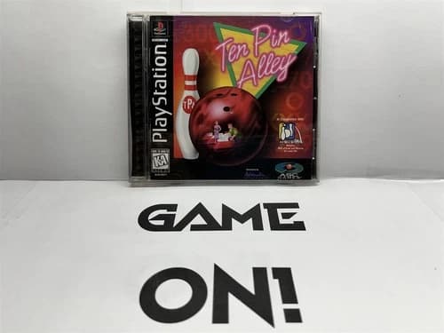 Ten Pin Alley (PlayStation 1, 1996) Complete Tested Working - Free Ship