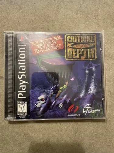 Critical Depth (Sony PlayStation 1 PS1, 1997) Complete CIB