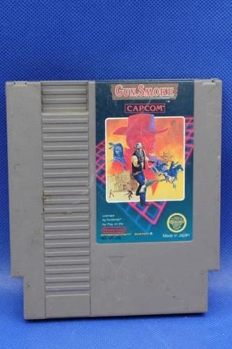 Gun.Smoke - Nintendo NES Video Game - Tested & Working Authentic