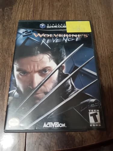X2 Wolverine's Revenge Nintendo GameCube 2003 CIB Complete Black Label Tested