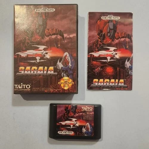 Sagaia (Sega Genesis, 1991) CIB w/Manual VG-VF