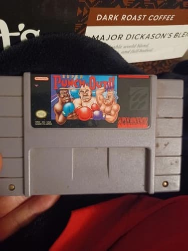 Super Punch-Out Super Nintendo SNES Nintendo Boxing Video Game Cartridge Tested
