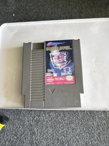 Tecmo Super Bowl - Nintendo NES - Cart Only - Authentic - Works