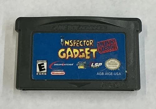 Inspector Gadget Advance Mission GBA Gameboy Advance Cart Only Tested -- S2G --