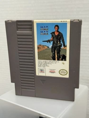 Mad Max - 1990 NES Nintendo Game - Cart Only - TESTED!