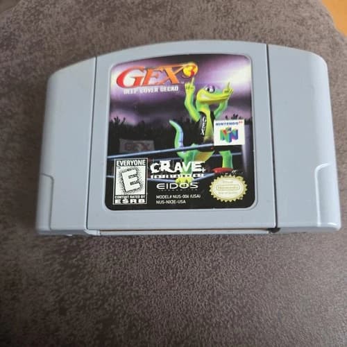 gex 3 deep cover gecko n64 Tested