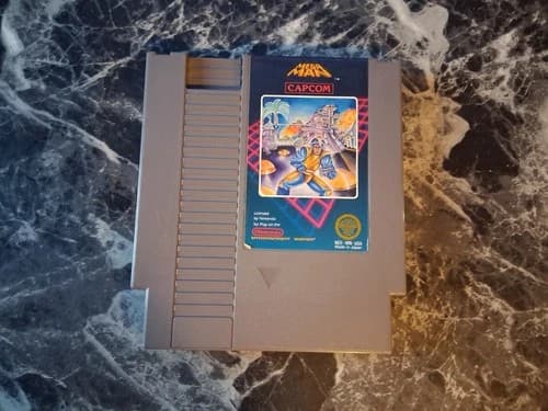 Mega Man NES Authentic Tested Contacts Cleaned