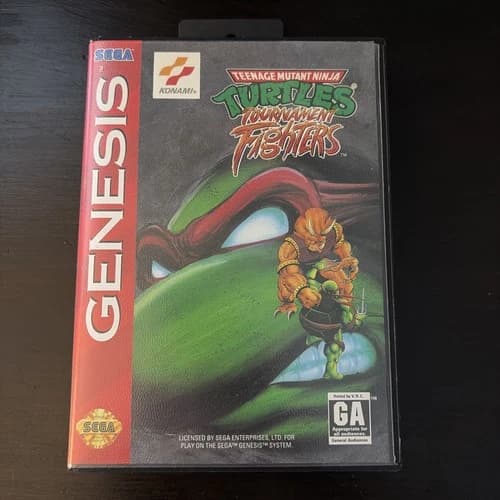Teenage Mutant Ninja Turtles: Tournament Fighters (Sega Genesis, 1993) Tested
