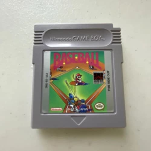 Nintendo Gameboy 1989 Baseball (Mario) Game Boy Cart Only