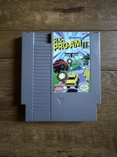 R.C. Pro-Am II Nintendo NES Game Authentic Rare Tested Fast Shipping!