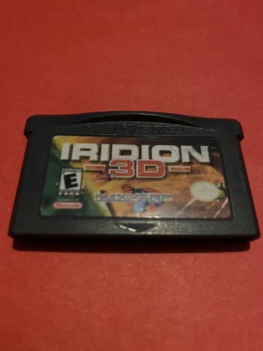 Iridion 3D Gameboy Advance GBA Game Tested Working Authentic