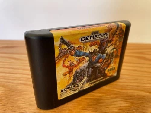 Sunset Riders Sega Genesis OEM Cartridge