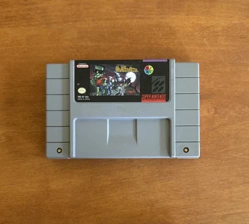 Adventures of Dr. Franken (Super Nintendo, SNES) Great Cond Authentic & Tested