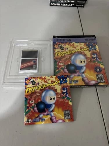 USED - TURBOGRAFX 16 - Bomberman '93 (TurboGrafx-16, 1992) CIB