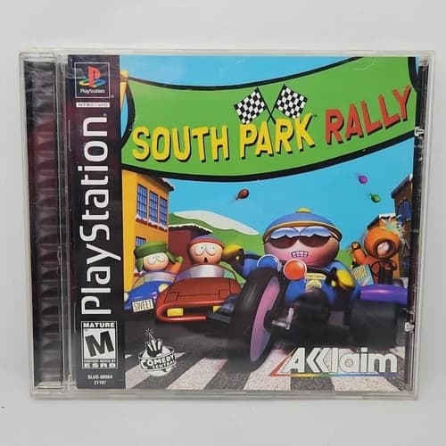 South Park Rally (Sony PlayStation 1, 1999) Tested Authentic Clean Acclaim