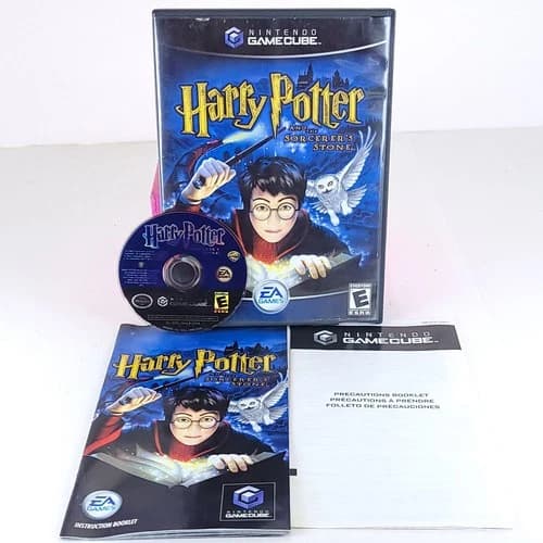 Harry Potter and the Sorcerer's Stone Nintendo GameCube, 2003 CIB