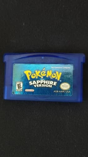 Pokemon: Sapphire Version (Game Boy Advance, 2003) Cartridge Only AUTHENTIC