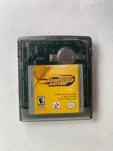 Woody Woodpecker Racing GameBoy Color Nintendo GBC