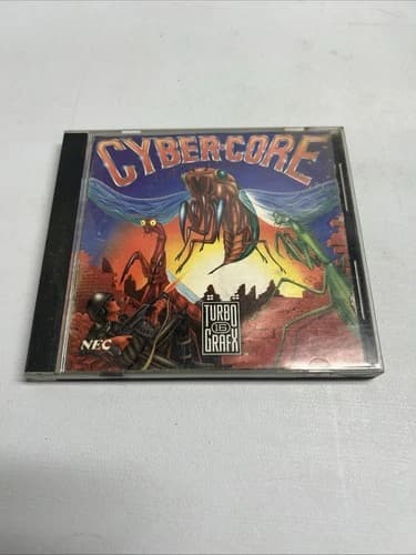Cyber Core TurboGrafx 16 TG CIC Complete In Case Tested Working