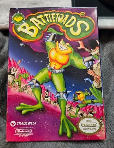 Battletoads NES CIB Please Read!