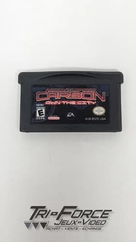 Need for Speed Carbon Own The City Nintendo Gameboy Advance GBA Free shipping