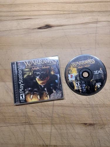 Warriors of Might and Magic PlayStation PS1 CIB COMPLETE
