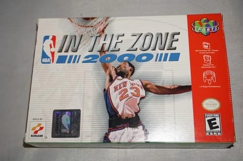 Nba In The Zone 2000 (Nintendo 64 N64) Complete in Box CIB