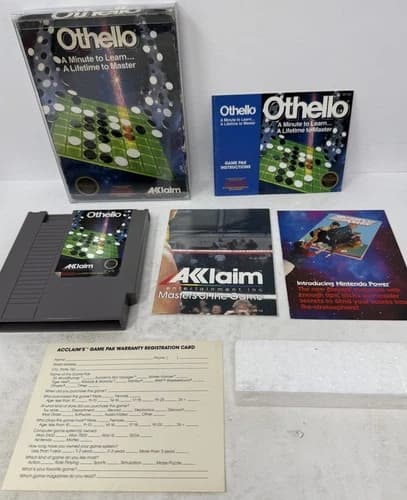 Othello (Nintendo Entertainment System, 1988) - COMPLETE IN BOX